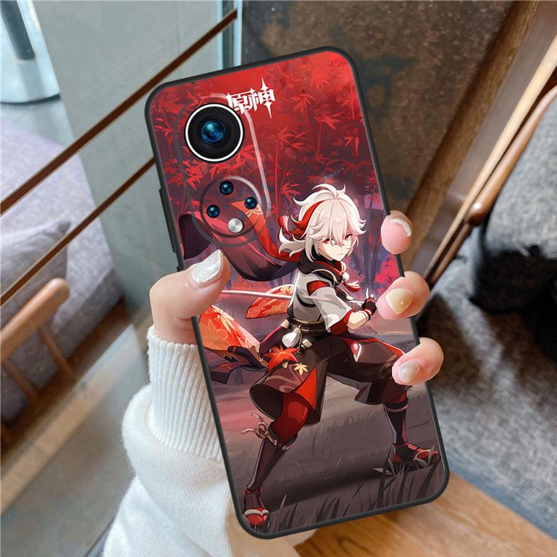Genshin Impact Каэдэхара Казуха Для Honor Magic 7 Lite 5 6 8 Pro Чехол Обложка Для Honor 200 400 50 70 90 X8a X8b X9a X9b X9c