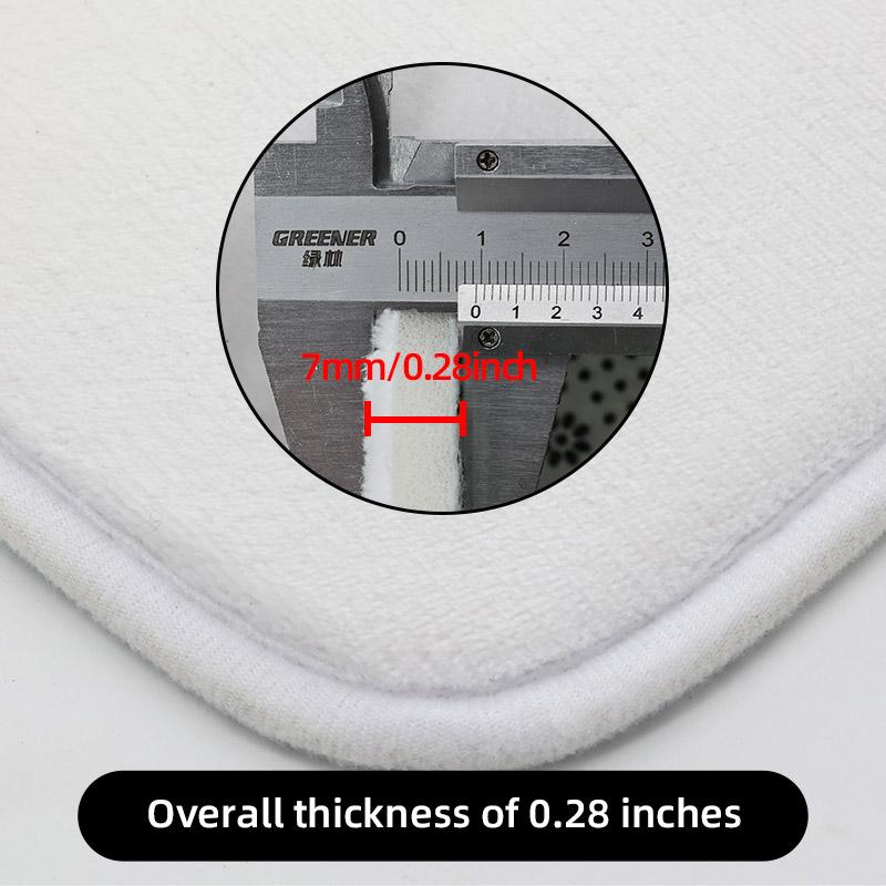 Machine washable kitchen floor mat, indoor and outdoor door mat, bathroom absorbent mat, minimalist style home decoration mat