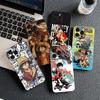 Cover for Samsung Galaxy A35 A36 A55 A26 A05 A06 A14 A50 A51 A53 A54 A12 A13 A23 Phone Case Red Hair One Luffy Pieces Shanks