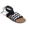 Adidas Originals Adilette Ankle Wrap 'Black White' Women's EF5630