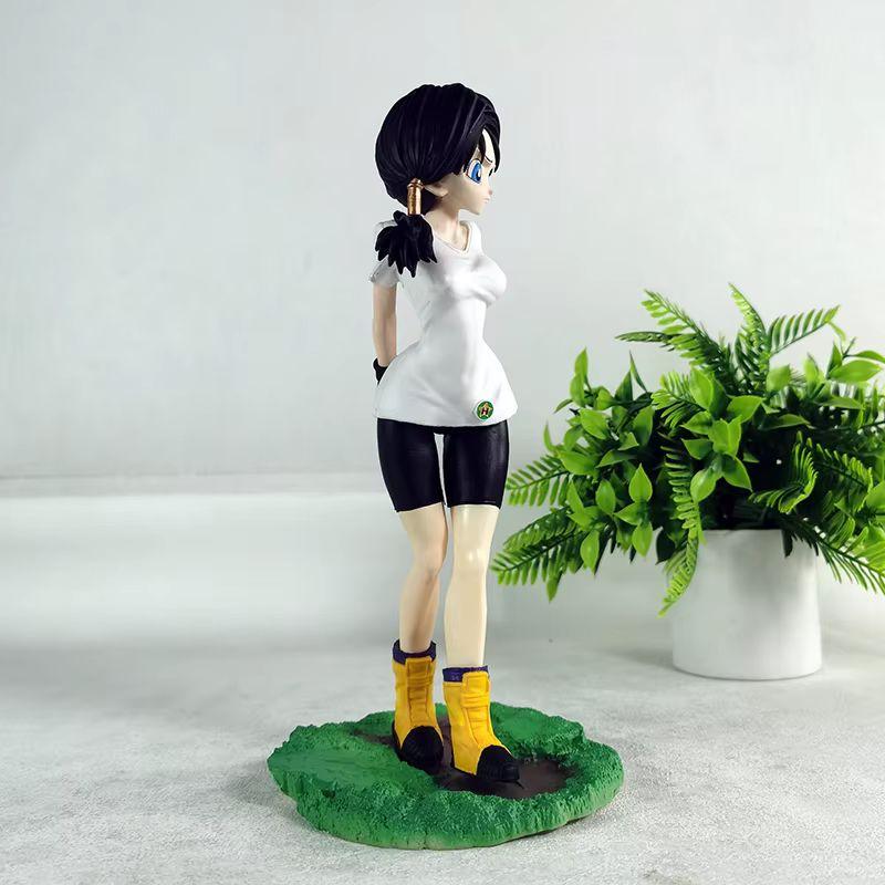 25cm Kawaii Anime Dragon Ball Z Gals Videl PVC Action Figure Statue Collectible Model Kids Toys Doll Gifts
