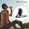 Portable 40OZ Bottle Case Neoprene Water Bottle Carrier Bag with Adjustable Shoulder Strap Accessories for Travel Sports