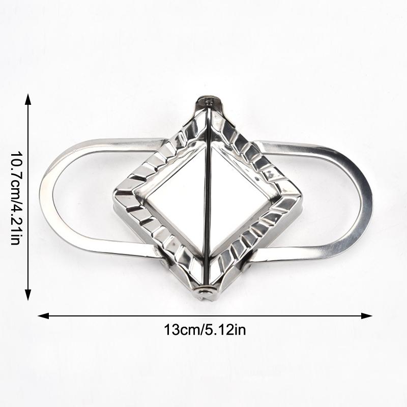 Нержавеющая сталь Пельменница Форма для теста Квадратные формочки для равиоли Инструменты для лепки теста Формы для выпечки из нержавеющей стали