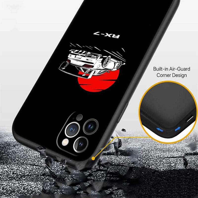 ED53 Supercar HKS JDM автомобильный чехол для телефона iPhone 6 6s 7 8 11 12 13 14 15 XS Pro Max XR X SE Samsung S20 S21 S22 S23 S24 FE Ultra Plus Lite S21S A55