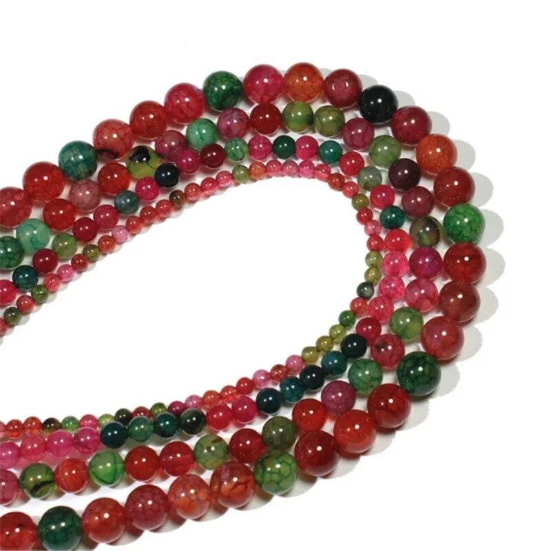 Турмалин Агат свободные бусины натуральный драгоценный камень гладкий круглый для изготовления ювелирных изделий