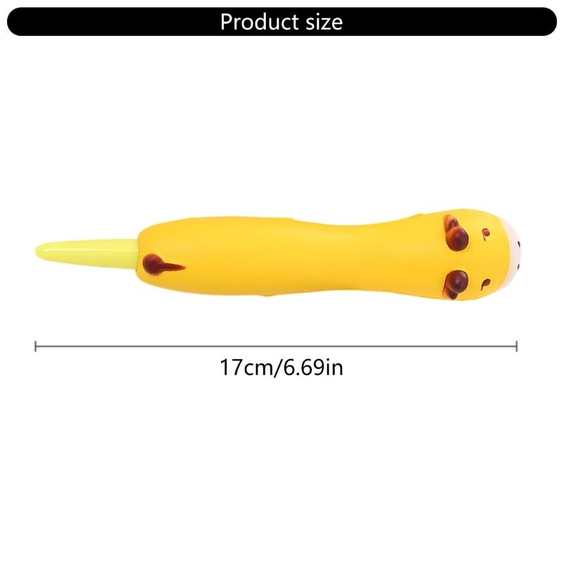 Новинка Гелевая ручка для снятия стресса Веселая ручка-игрушка для сжатия Ручка-антистресс Наполнители для чулок для студента, учителя, умственного работника