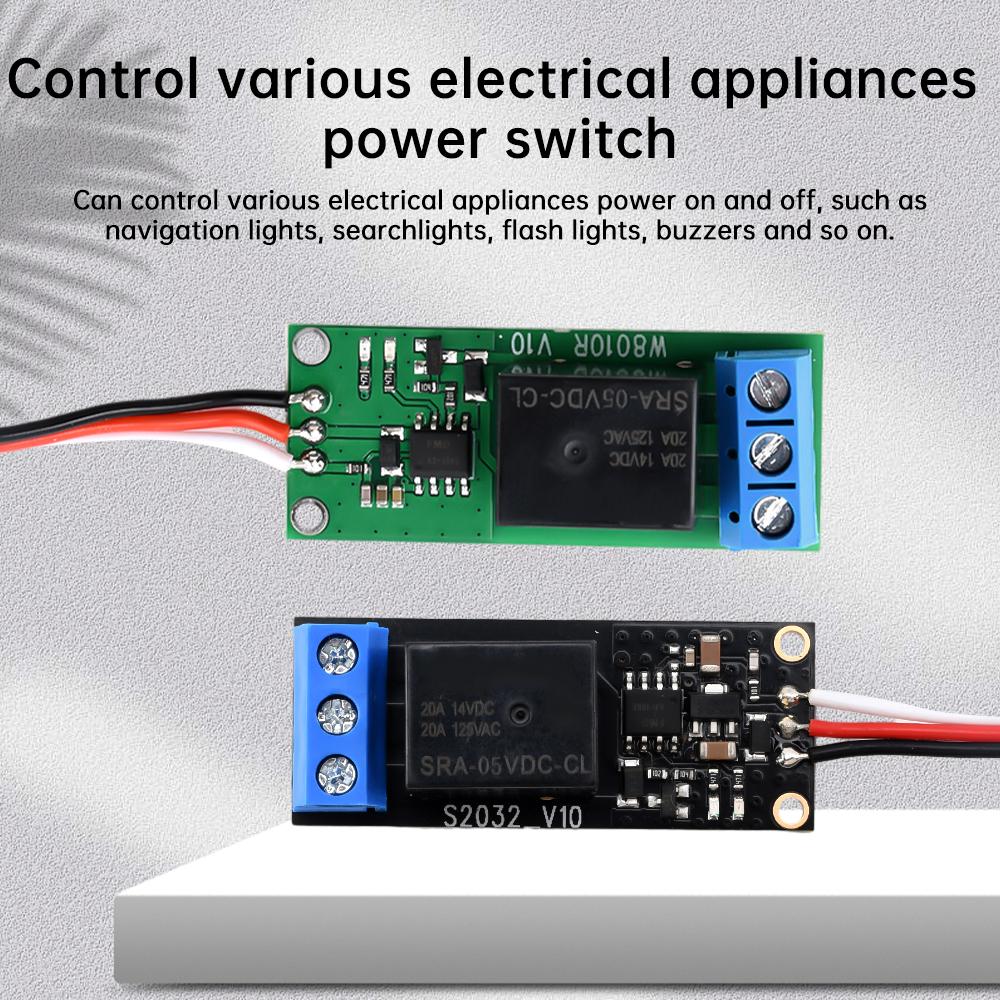 5V-12V RC Реле Переключатель PWM Электронный Модуль Контроллер Навигационных Огней 1-канальная Плата Реле Приемник Универсальные DIY Компоненты Реле 5