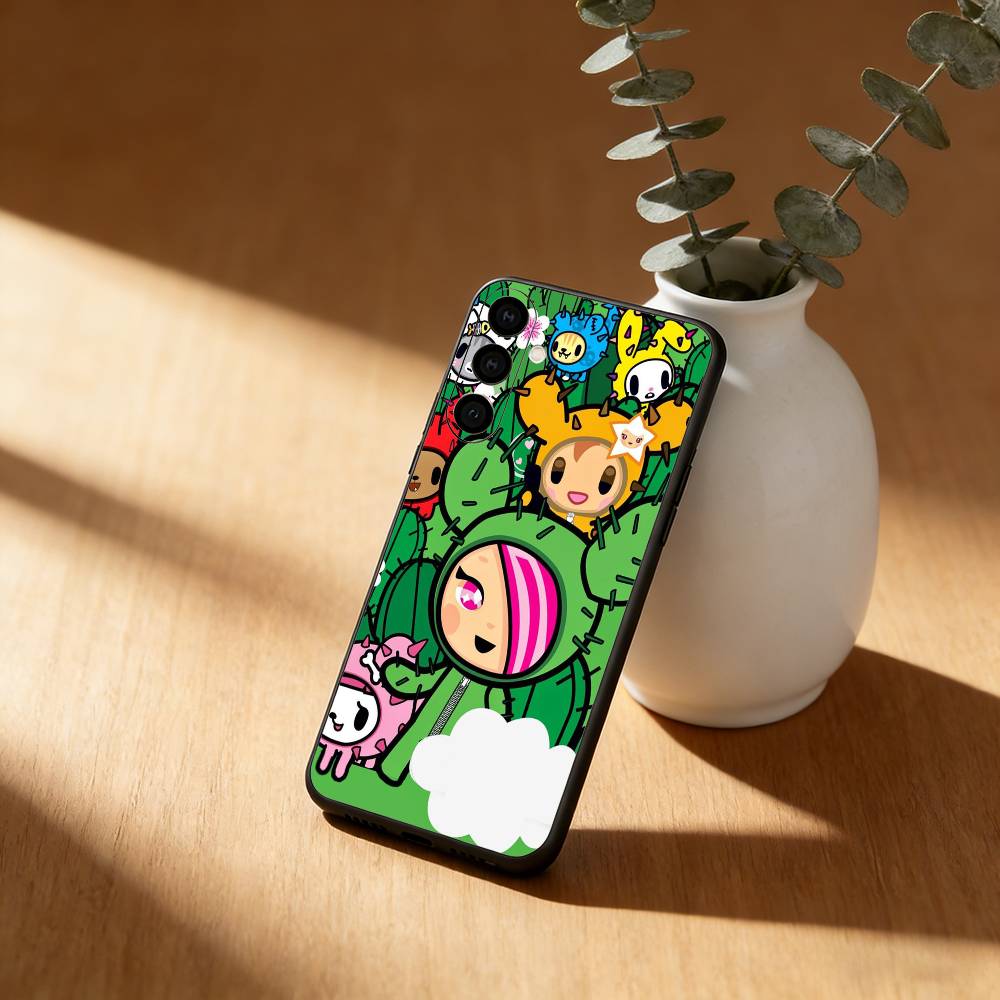 Сладкая и Дерзкая Атмосфера Чехол для Телефона Tokidoki Art Для Samsung Galaxy A91,80,73,72 ,71,53,52,32 ,31,22,21s,20, Мягкий Черный Чехол