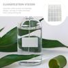 100Pcs Self-Adhesive Waterproof Marking Sticker Handwritten Label Sticker for Bottle Container Box Sorting Classification