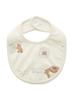 Gelato Pique Baby Donut Bear Print Bib PBGG252447CRMF