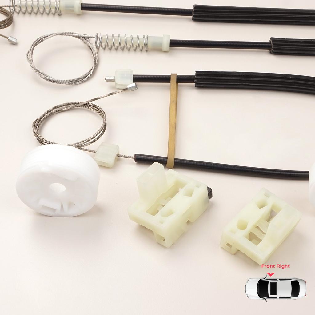 EWR5321 Power Window Lifter Regulator Repair Set Front Right for Chevrolet Cruze MK1 J300 J305 J308 2008-2016 4/5 Door 95382557