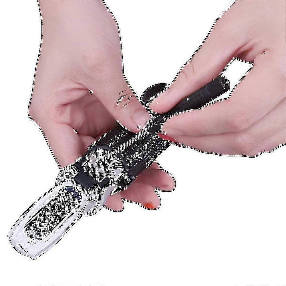 Distillery Refractometer for Measuring Alcohol Content from 0 to 80 Percent Volume by Volume