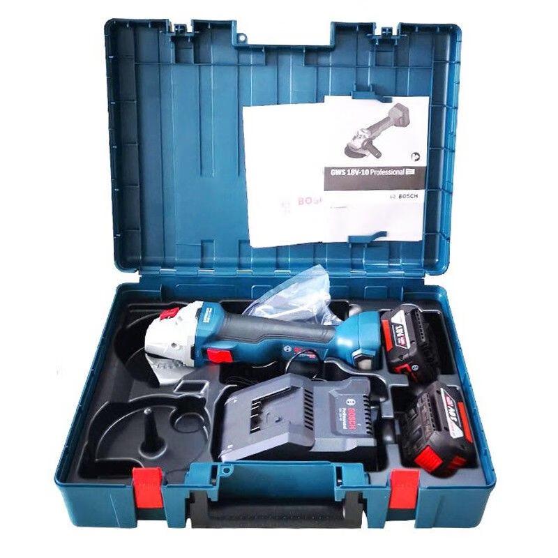Bosch GWS18 Cordless Brushless Angle Grinder CN plug (adapter included)