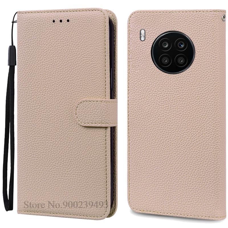 Чехол для Honor 50 Lite NTN-L22 NTN-LX1 NTN-LX3 кожаный чехол-книжка с откидной крышкой для Huawei Honor 50 Lite чехол для телефона Fundas