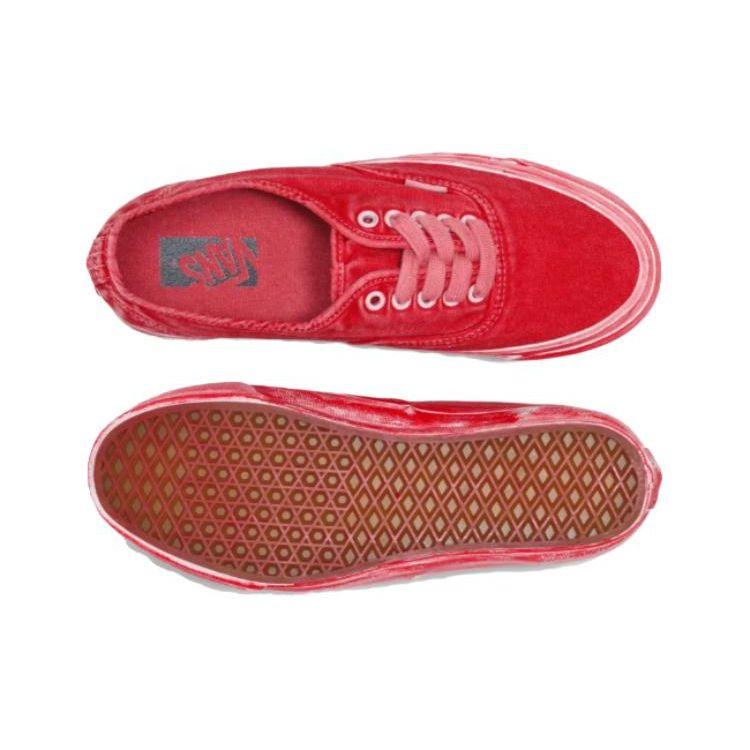 Vans Аутентичный Перевыпуск 44 Унисекс Томатно-Красный Окрас Dip-Dye VN000CQACHK