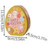 Dust-proof Easter Egg Candy Box Metal Rabbit Iron Case Tinplate Storage Case  Tea Leaf