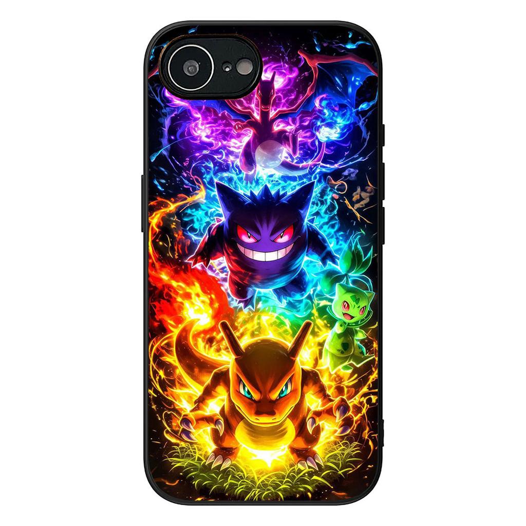 P-Pokemons GO P-Pikachus Gengar Cover for Motorola Moto Edge 70 60 Fusion NEO Pro G Stylus G56 G96 G52 G04 G05 20 Phone Case