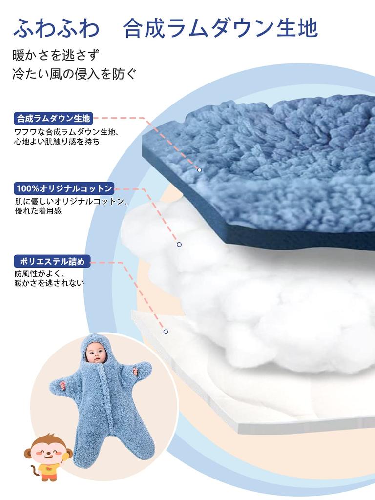 CHICHL пушистый младенец звезда новорожденный ребенок молния ребенок спит собирается включает в себя ребенок холодный полностью толстый пеленать, одежда, узор, милый, одеяло,