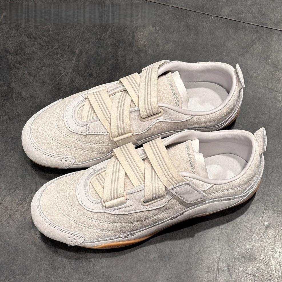 Модная женская повседневная спортивная обувь 2025 Осень Удобная Нескользящая Уличная Модная Обувь Повседневная Ретро Обувь Балетки