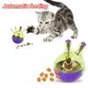Cat Dog Automatic Food Leaker Ball Interactive Fun Bowl Pet Toys Tumbler Kitten Shaking Leakage Ball Pet Cat Dog Accessories ZPG