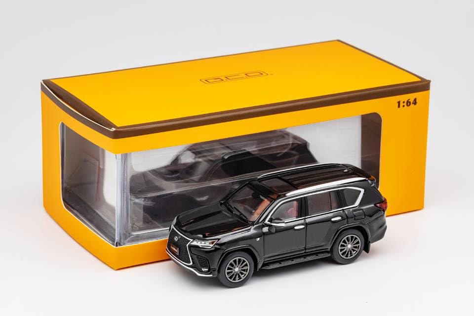 Продукты Gaincorp Lexus LX600 F SPORT Черный 1/64 - (LHD) (Готовая модель)