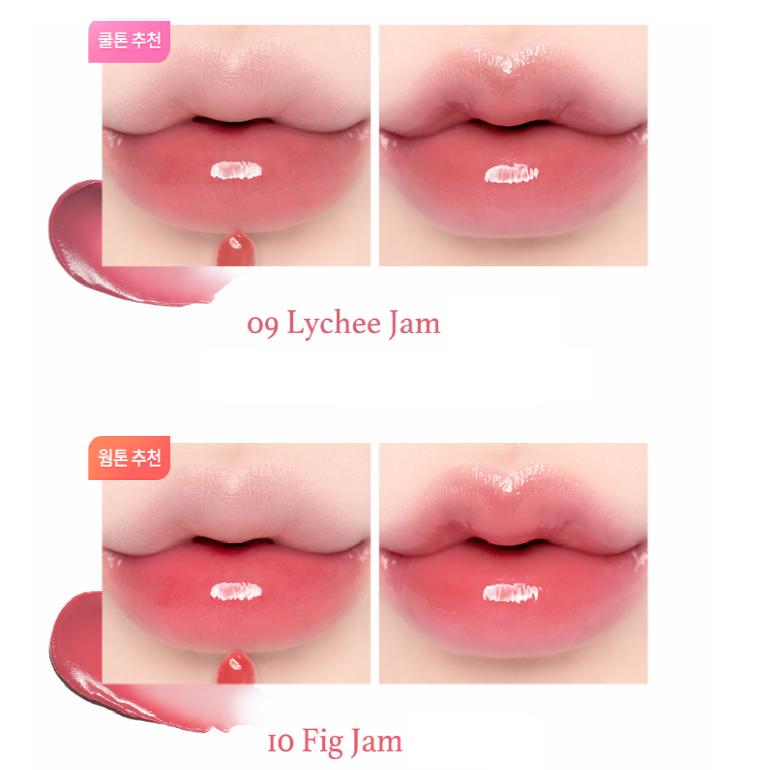 DASIQUE Фруктовый джем для губ 4г 10 цветов