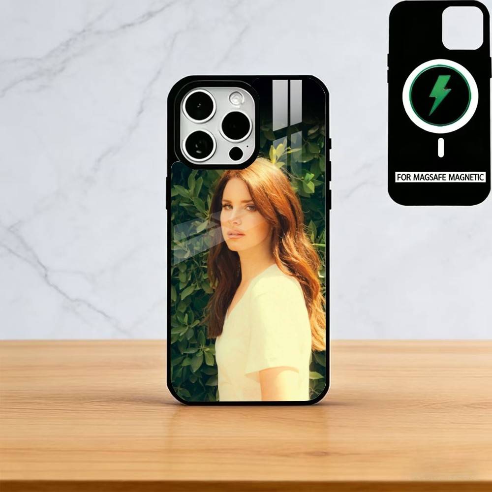 Чехол для телефона Lanas-w-Del-R-Rey для iPhone 17, 16, 15, 14, 13, 12, 11 Plus, Pro, магнитный с Magsafe, беспроводная зарядка
