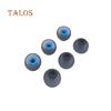 TALOS 6 шт. мягкие силиконовые сменные вкладыши для наушников-вкладышей, чехол для наушников