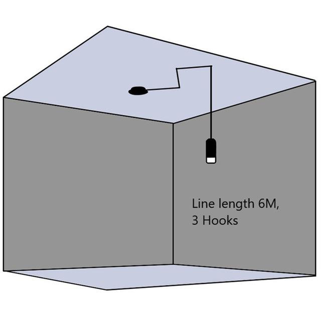 Светодиодные подвесные светильники G9 Industrial Iron Art Long Line Настенный светильник черного цвета в минималистском стиле, подвесной для спальни, гостиной, украшения