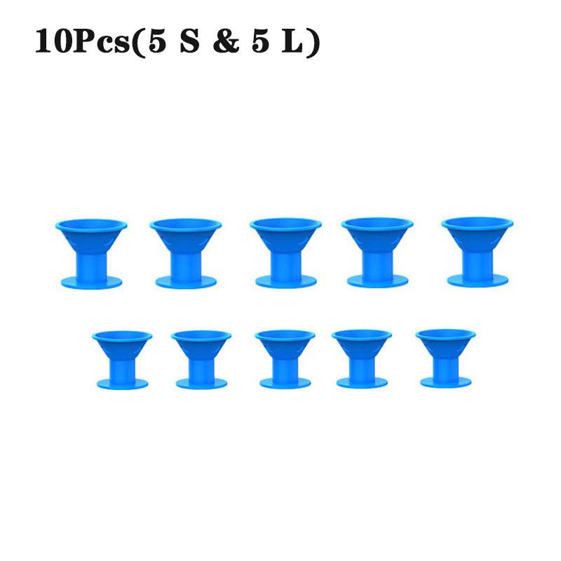 10 шт., мягкие резиновые силиконовые термобигуди для завивки волос, заколки для волос без нагрева, кудри для волос, инструменты для самостоятельной укладки волос для девочек
