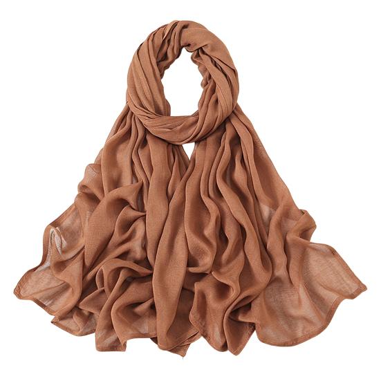 Women Scarf Solid Color Wide Edge Design Thin Scarf Breathable Shawl Versatile Head Wrap Stylish Accessory