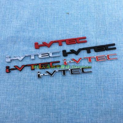 Стерео и VTEC переменный клапан Английская наклейка на машину, наклейка на крыло сбоку, декоративная наклейка на задний багажник, наклейка на кузов, металлическая наклейка