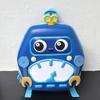 Cute Eggshell Backpack With Robot Print Designfor Preschool Use