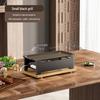 SMVP Stainless Steel BBQ Grill with Warming Tray