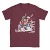 MonkeyLuffyy Japan Anime for Unisex Women T Shirts One Piece Cool Tees Short Sleeve Round Neck TShirt Cotton Party Clothing