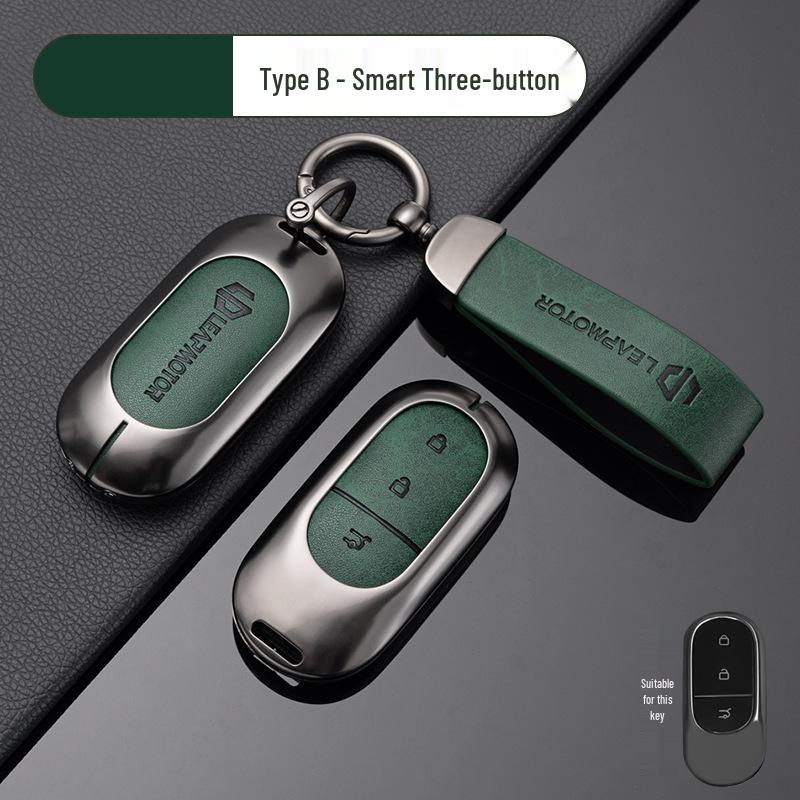 Чехол для ключа Leapmotor T03 C11 S01 из сплава, защитный корпус для автомобильного пульта для женщин
