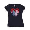 Womens/Ladies Lilo & Stitch Hearts Cotton T-Shirt