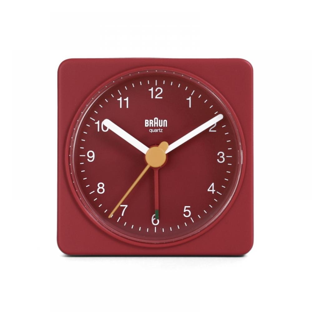 Braun Bc02r Classic Travel Crescendo Alarm Low Noise Public Desk Clock