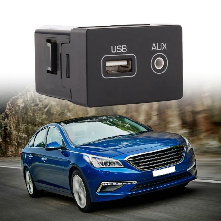 Автомобильные разъемы Plug and Play USB AUX для входа в сборе Быстрая зарядка для IX25 96120C1000 96120-C1000 Улучшение качества звука