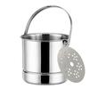 Ice Bucket Wine Beer Cooler Bucket 1L Stainless Steel Ice Cubes Maker For Bar Kitchen Party Barware Wine Beer Ice Bucket