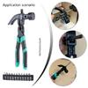 Multifunctional Hammer Screwdriver Nail Pipe Pliers Wrenches/Outdoor Multitool Hammer Screwdriver Pliers 3 in 1