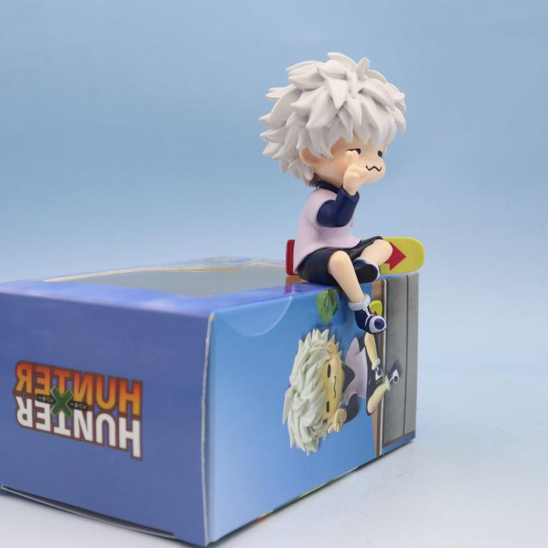 10 см Аниме Hunter × Hunter Киллуа Зольдик Фигурка Stopper для лапши Модель Игрушка Кукла Фигурка действия ПВХ Настольное украшение Подарок