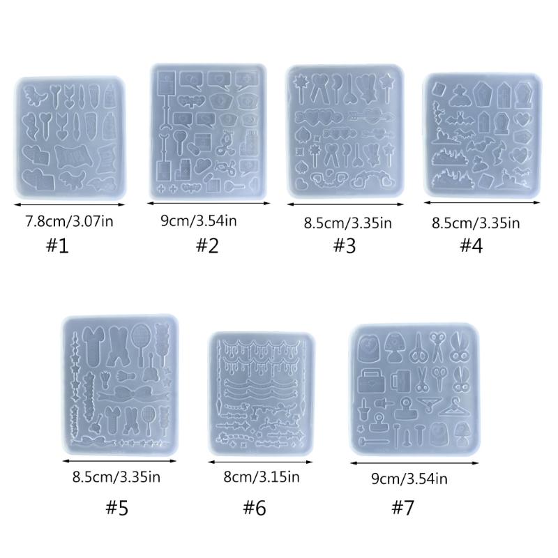 Силиконовая форма для игральных карт, крошечный бантик, звезда, теннисная форма, наполнитель, ремесло, 3D одежда, сделай сам, поделки ручной работы