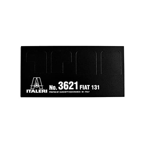 Italeri 1/24 Scale Fiat 131 Abarth 1977 Sanremo Rally Winner Plastic Model Kit (IT3621) with Japanese Instructions