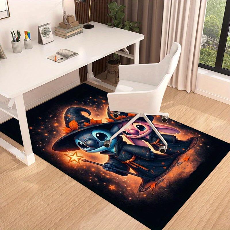 1pc. Halloween Witch Stitch & Angel Lilo Home Decor Rug Office Carpet Chair Mat Outdoor Giftz041065