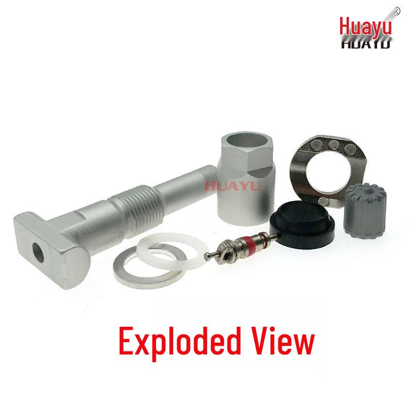 Compatible TPMS Valve Stem for Mercedes, Land Rover, Jeep - Aluminum Alloy Tire Pressure Sensor