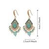 Bohemia Style Ethnic Style Tassel Earrings Pearl Flower Shape Earrings Pendant  Lady Gifts