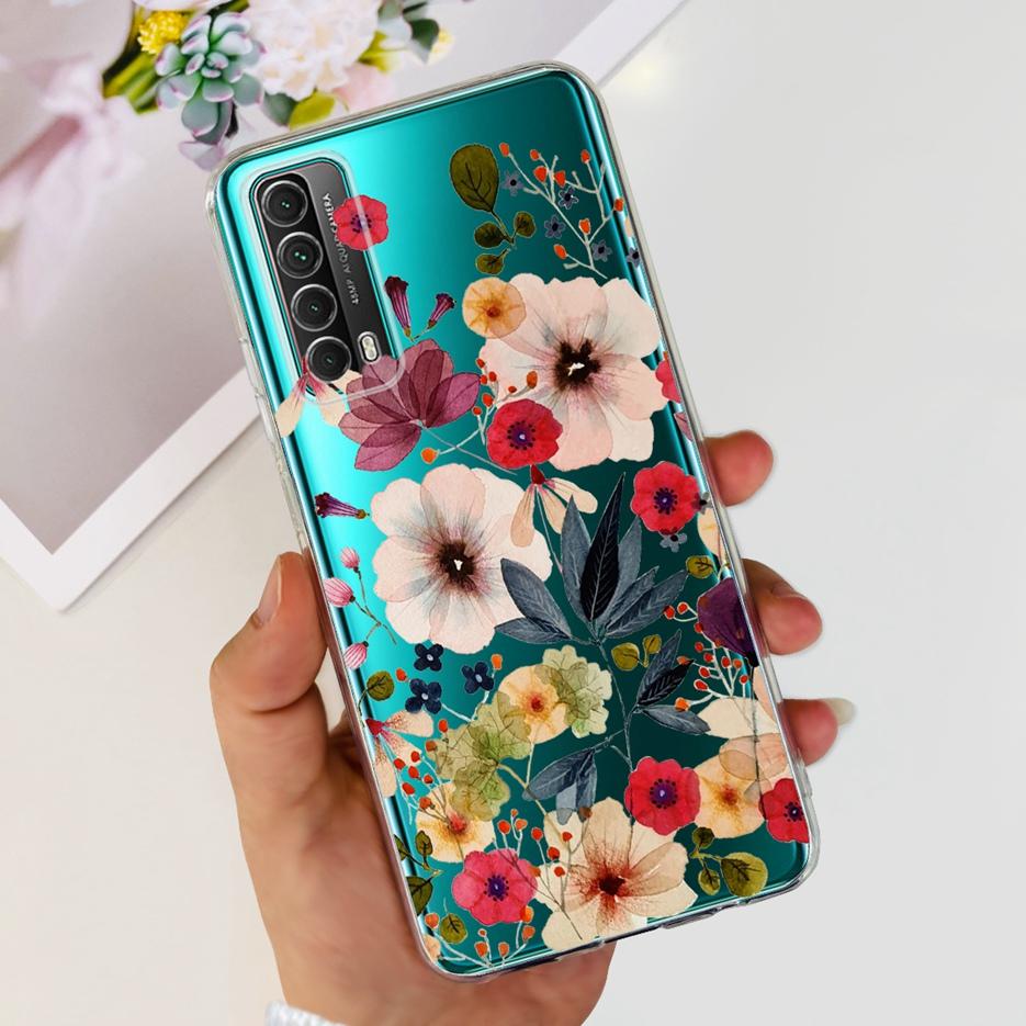 Для Huawei P Smart 2021 Чехол PPA-LX1 PPA-LX2 Новый Модный Расписной Чехол Мягкий ТПУ Чехол для Телефона Для Huawei Y7a Psmart 2021 Coque Capa