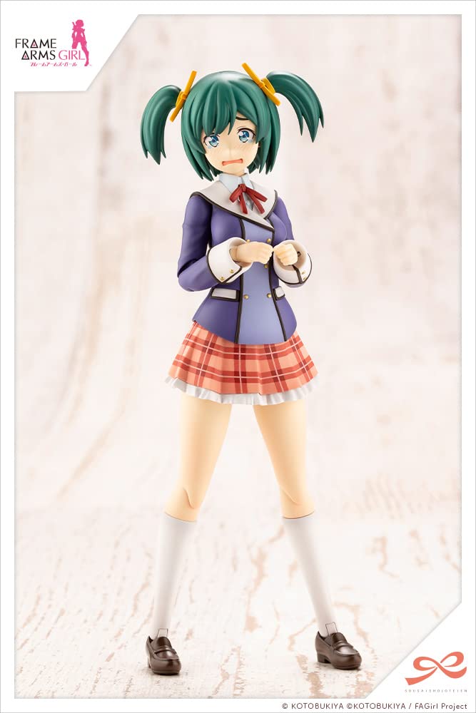 KOTOBUKIYA Sosai Garden Takeko Kotobuki High Height 155mm Scale Plastic Model Girls' [Wakaba Girls' School/Winter Clothes] 1/10
