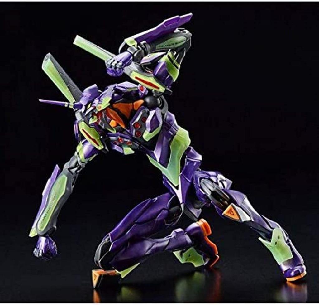 RG Evangelion New Theatrical Version Humanoid Battle Weapon Android Evangelion Battle Specification Scale Plastic Model General-purpose Unit-01 [Night